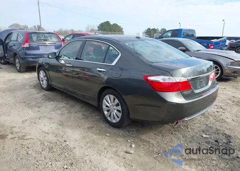 2013 Honda Accord Ex-L V-6 из США, поврежденный, VIN 1HGCR3F80DA038749